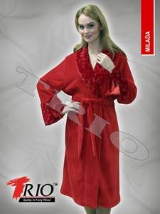 286194 women halat fleece milada red
