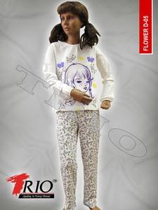 286220 child pijama flower white
