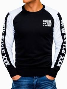 3705064 men s printed sweatshirt b935 black