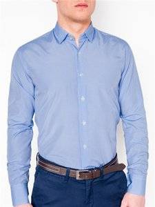 3901100 men s shirt with long sleeves k435 light blue