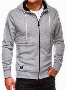 3901113 men s zip up sweatshirt b976 grey
