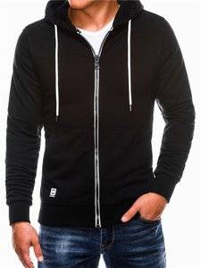 3901114 men s zip up sweatshirt b976 black