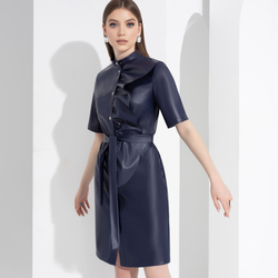 8365088 zhenskoe plate schaste svobody dark blue s poyasom 1.resize1