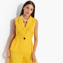 9355281 zhenskiy zhilet pritalennyy letnee naslazhdenie zheltyy 1.resize1.jpeg.1260 1260