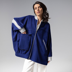 9356007 zhenskiy bomber iz myagkoy zamshi stilnoe vlozhenie oversize s m 1.resize1.jpeg.1260 1260