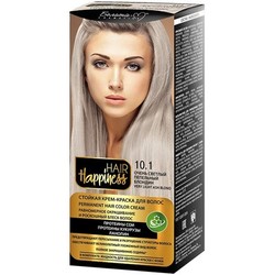 9127745 stoykaya krem kraska dlya volos serii hair happiness ton no 10.1 ochen svetlyy pepelnyy blondin 4813406008121