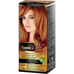 9127747 stoykaya krem kraska dlya volos serii hair happiness ton no 8.4 mednyy 4813406008206